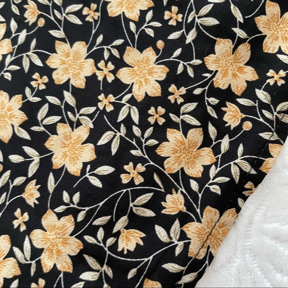 NWOT Lulus The Way to Love Black Floral Print Ruffled Maxi Dress Small - Picture 9 of 11